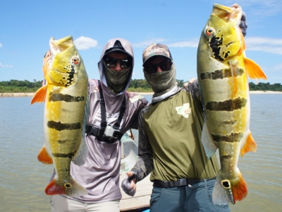 Voyage de pêche en Amazonie avec David